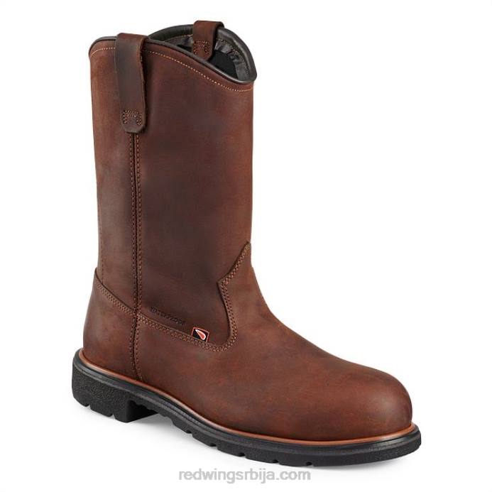 браон DHPH132 Red Wing ворк - стиле 2281 ецолите мушки сигурносни прст оксфорд