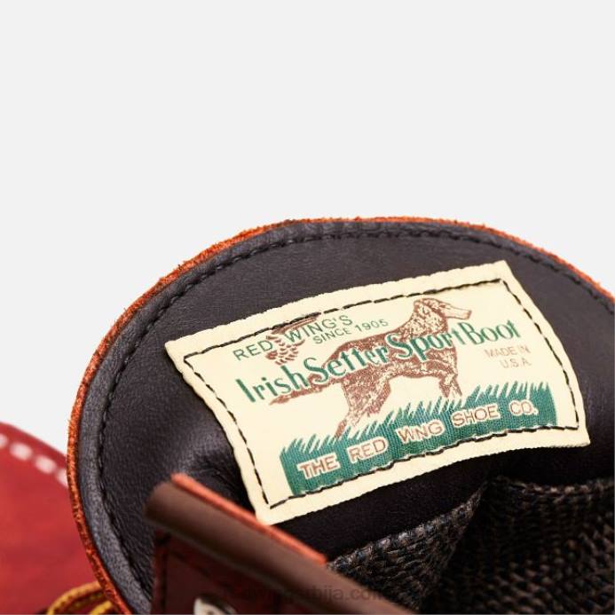 руссет DHPH171 Red Wing Херитаге - стиле 1907 цлассиц моц мушке чизме од 6 инча од грубе и чврсте коже