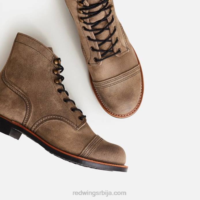 шкриљац DHPH170 Red Wing Херитаге - стиле 8864 горе-тек моц мушке чизме од 6 инча од водоотпорне коже