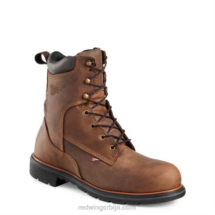 браон DHPH131 Red Wing Ворк - стиле 1172 динафорце мушке 11-инчне водоотпорне чизме на навлачење са меким прстима