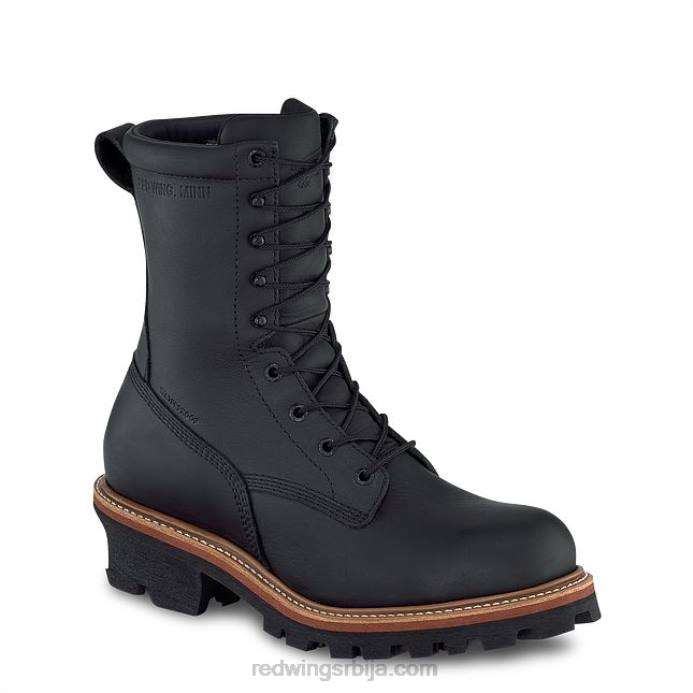 црн DHPH66 Red Wing ворк - стиле 4454 брнр кп мушке изоловане водоотпорне чизме од 8 инча
