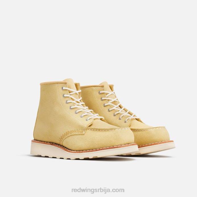 DHPH192 Red Wing Херитаге - стиле 3328 6-инчне класичне моц женске кратке чизме од абилене коже