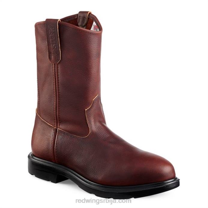 браон DHPH13 Red Wing стиле 96528 вестерн кожни каиш мушки каиш од вестерн коже