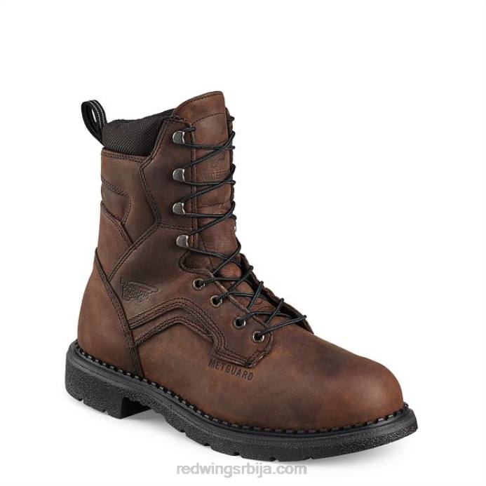 браон DHPH70 Red Wing Ворк - стиле 604 суперсоле 2.0 мушке водоотпорне чизме са меким прстима од 6 инча