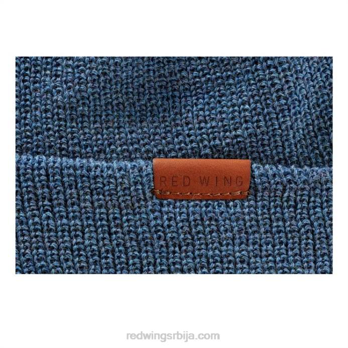 Плави DHPH271 Red Wing стиле 97455 винг лого плетена капа унисекс плетена капа за сат