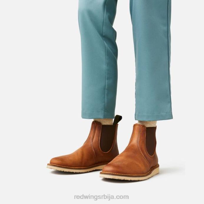 бакар DHPH179 Red Wing Херитаге - стиле 3404 цлара женске чизме са потпетицом од старе коже
