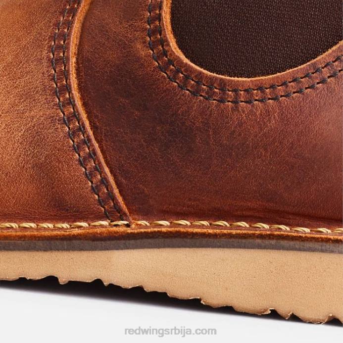 бакар DHPH179 Red Wing Херитаге - стиле 3404 цлара женске чизме са потпетицом од старе коже