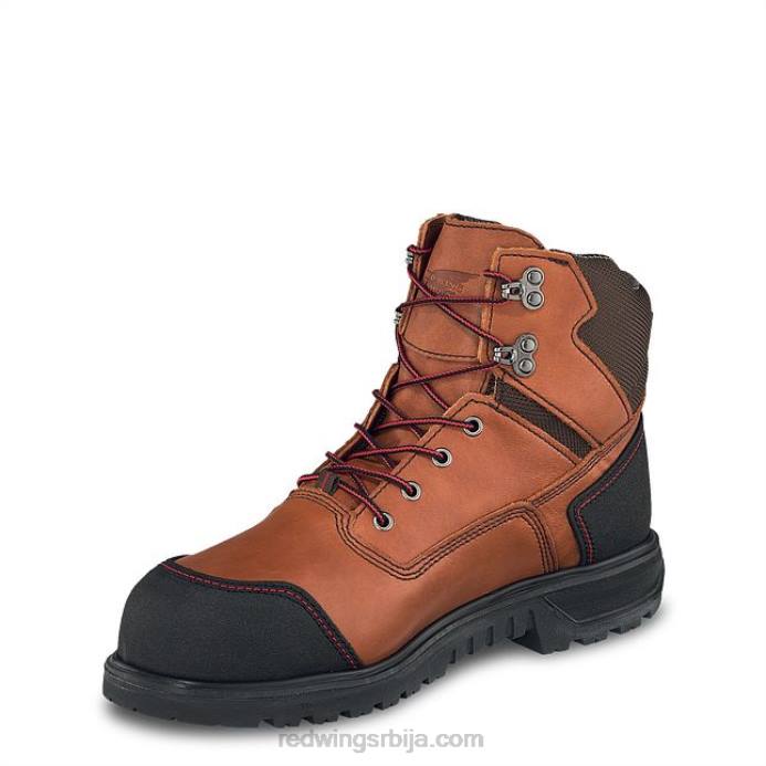 браон DHPH102 Red Wing ворк - стиле 3516 кинг тое адц мушке 8-инчне водоотпорне ЦСА метгуард сигурносне чизме