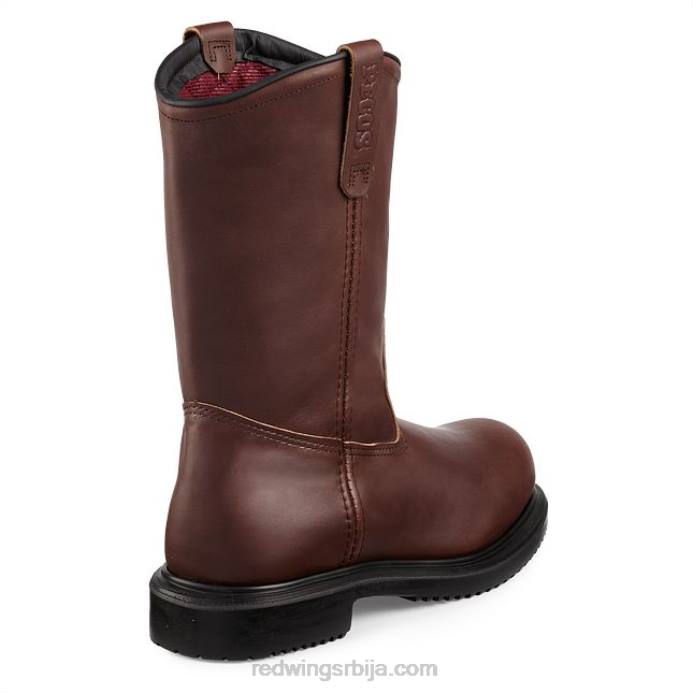 браон DHPH104 Red Wing Ворк - стиле 3504 суперсоле 20 мушке 6-инчне водоотпорне ЦСА сигурносне чизме