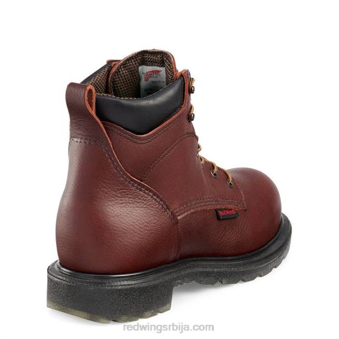 браон DHPH105 Red Wing ворк - стиле 2412 суперсоле 20 мушке 8-инчне изоловане водоотпорне ЦСА сигурносне чизме