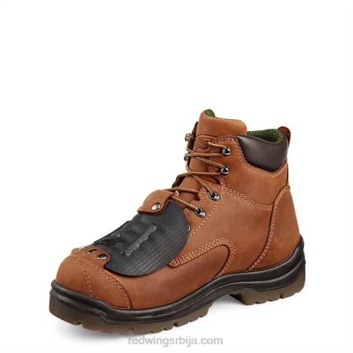 браон DHPH112 Red Wing Ворк - стиле 6674 трухикер мушке 6-инчне водоотпорне сигурносне чизме за планинарење