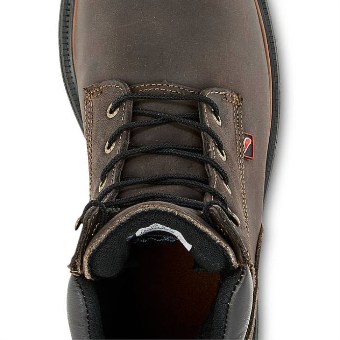 браон DHPH114 Red Wing Ворк - стиле 4420 Логгермак мушке водоотпорне сигурносне чизме од 9 инча