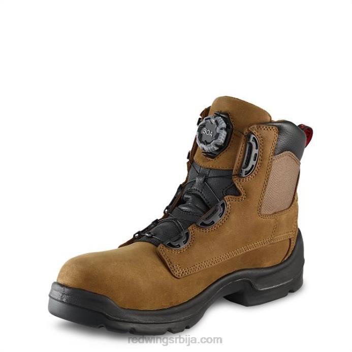браон DHPH118 Red Wing ворк - стиле 3531 трговачка мушка боа од 8 инча водоотпорна ЦСА сигурносна чизма