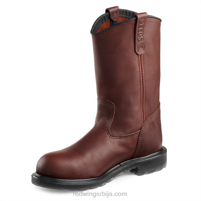 браон DHPH122 Red Wing Ворк - стиле 3508 суперсоле 20 мушке 8-инчне ЦСА сигурносне чизме