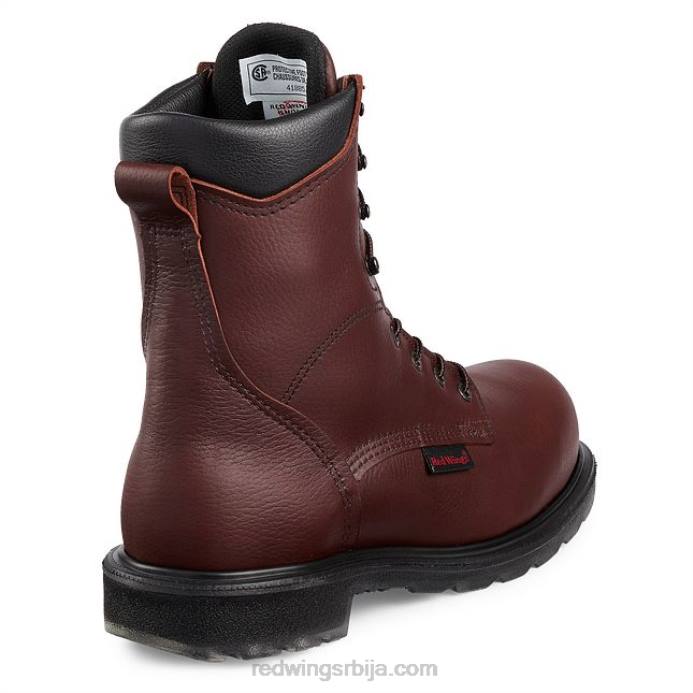 браон DHPH123 Red Wing Ворк - стиле 2204 рио флек мушке 11-инчне водоотпорне чизме са сигурносним прстима на навлачење