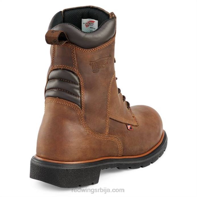 браон DHPH131 Red Wing Ворк - стиле 1172 динафорце мушке 11-инчне водоотпорне чизме на навлачење са меким прстима