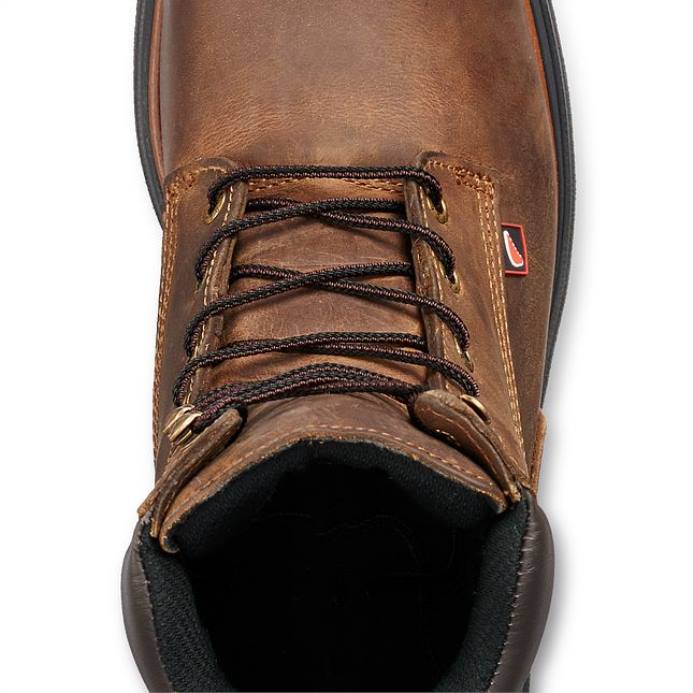 браон DHPH131 Red Wing Ворк - стиле 1172 динафорце мушке 11-инчне водоотпорне чизме на навлачење са меким прстима