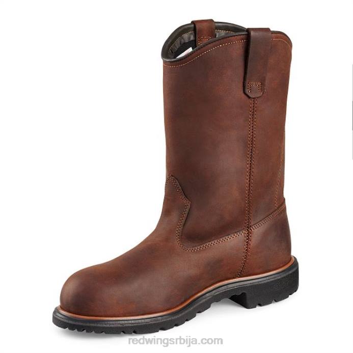 браон DHPH132 Red Wing ворк - стиле 2281 ецолите мушки сигурносни прст оксфорд