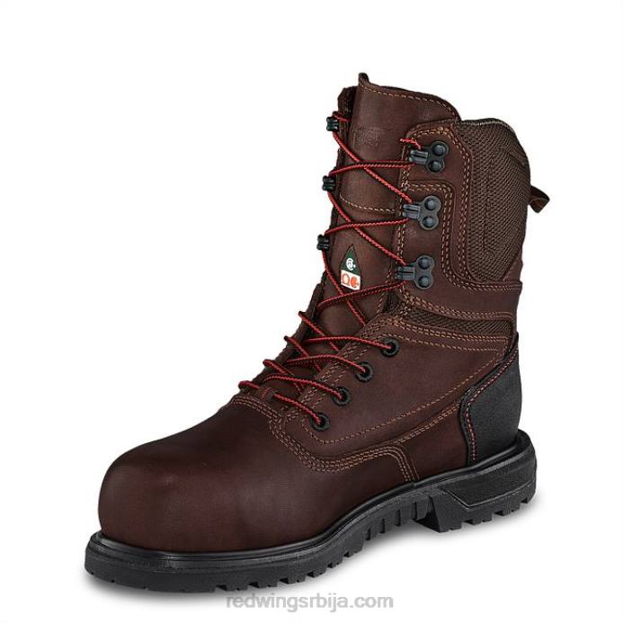 браон DHPH154 Red Wing Ворк - стиле 2444 трацтион тред лите женске водоотпорне сигурносне чизме од 6 инча