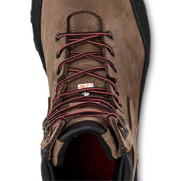 браон DHPH16 Red Wing стил 96520 кожни мушки каиш од грубе и чврсте коже