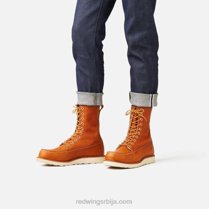 браон DHPH175 Red Wing Херитаге - стиле 8875 цлассиц моц мушке чизме од 6 инча