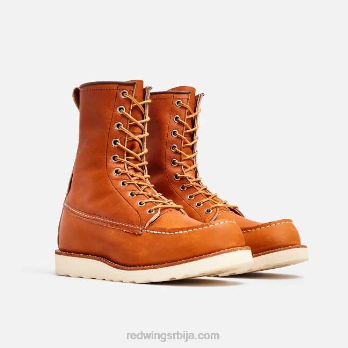 браон DHPH175 Red Wing Херитаге - стиле 8875 цлассиц моц мушке чизме од 6 инча