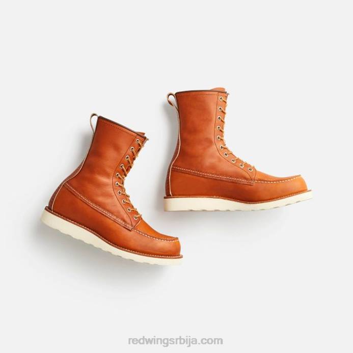 браон DHPH175 Red Wing Херитаге - стиле 8875 цлассиц моц мушке чизме од 6 инча