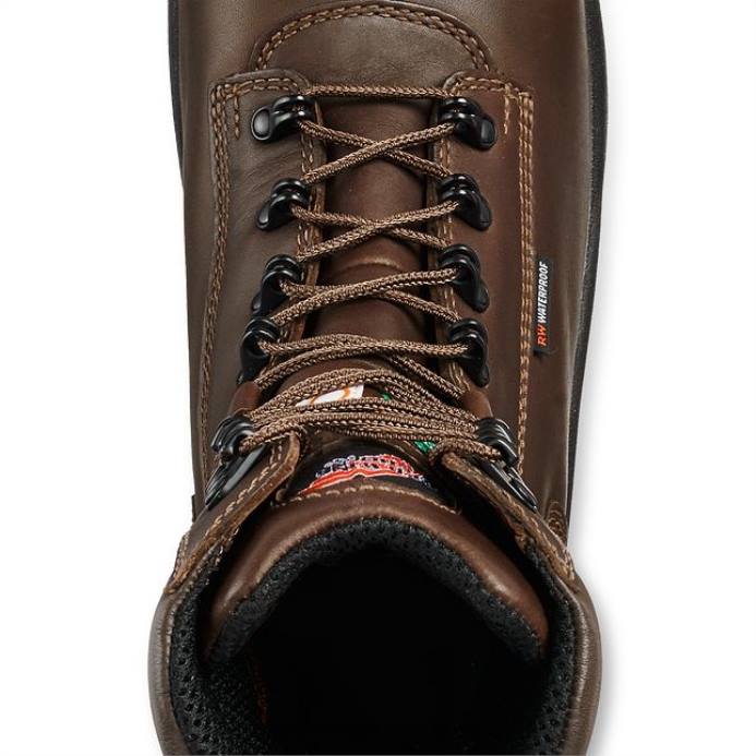 браон DHPH21 Red Wing стил 96518 кожни мушки каиш од хавтхорне мулескиннер коже