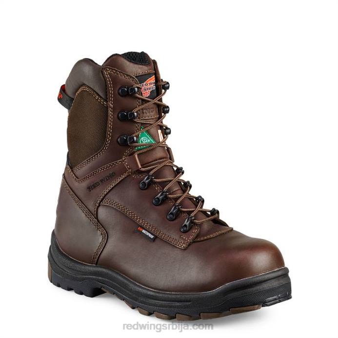 браон DHPH21 Red Wing стил 96518 кожни мушки каиш од хавтхорне мулескиннер коже