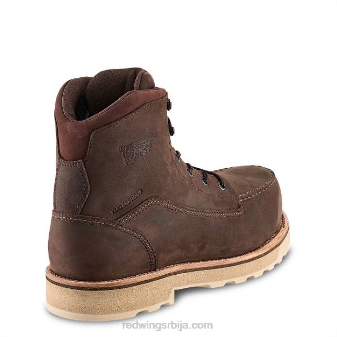 браон DHPH3 Red Wing стиле 97516 мушке мокасинке мокасинке обложене флисом мокасинке од овчије коже
