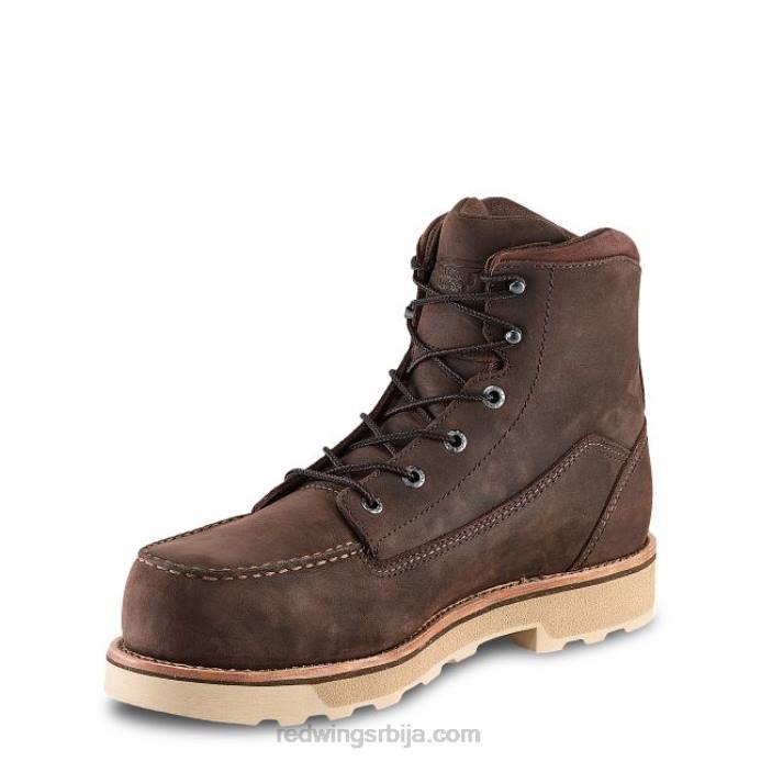 браон DHPH3 Red Wing стиле 97516 мушке мокасинке мокасинке обложене флисом мокасинке од овчије коже