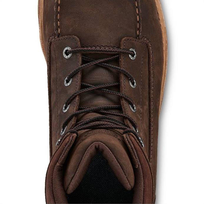 браон DHPH3 Red Wing стиле 97516 мушке мокасинке мокасинке обложене флисом мокасинке од овчије коже