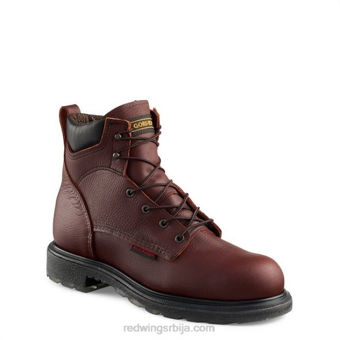 браон DHPH71 Red Wing Ворк - стиле 2491 макбонд мушке 8-инчне сигурносне чизме са боа