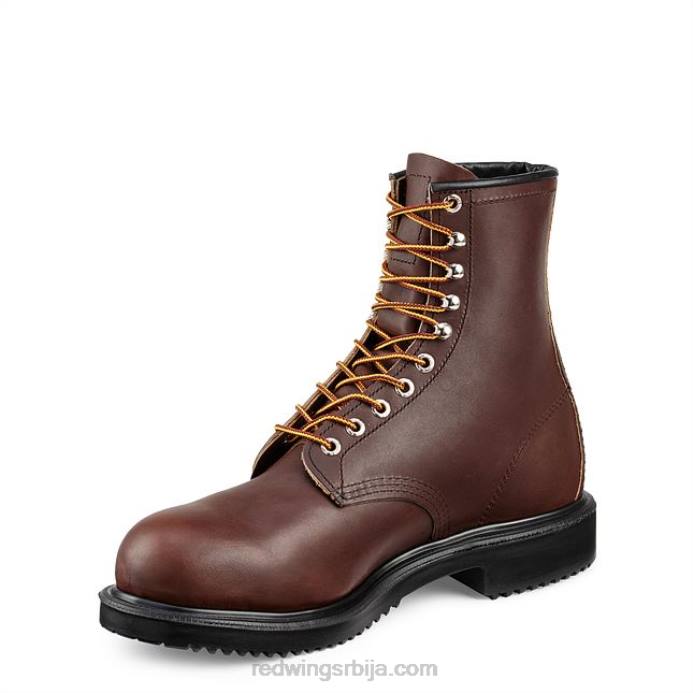 браон DHPH80 Red Wing Ворк - стиле 400 динафорце мушке 8-инчне водоотпорне чизме са меким прстима