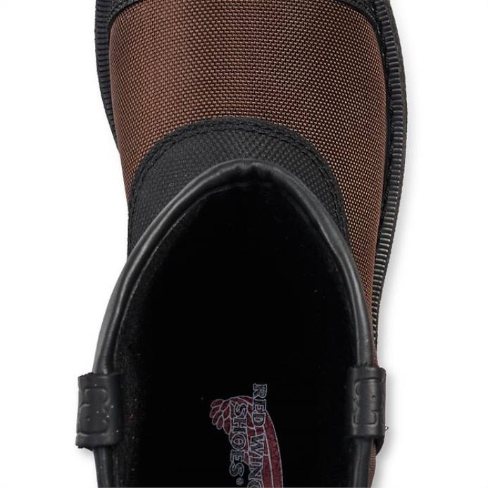 браон DHPH91 Red Wing Ворк - стиле 2453 екос лите мушке водоотпорне сигурносне чизме од 6 инча