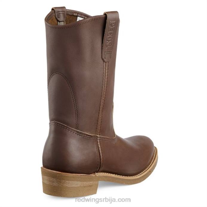 браон DHPH94 Red Wing ворк - стиле 411 трацтион тред мушке водоотпорне чизме са меким прстима од 8 инча
