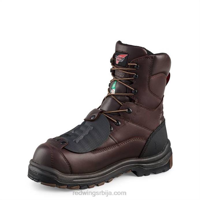 браон DHPH96 Red Wing Ворк - стиле 4404 динафорце мушке изоловане водоотпорне чизме од 6 инча