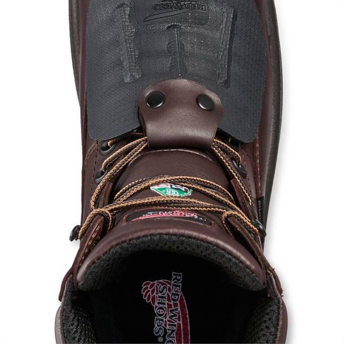 браон DHPH96 Red Wing Ворк - стиле 4404 динафорце мушке изоловане водоотпорне чизме од 6 инча