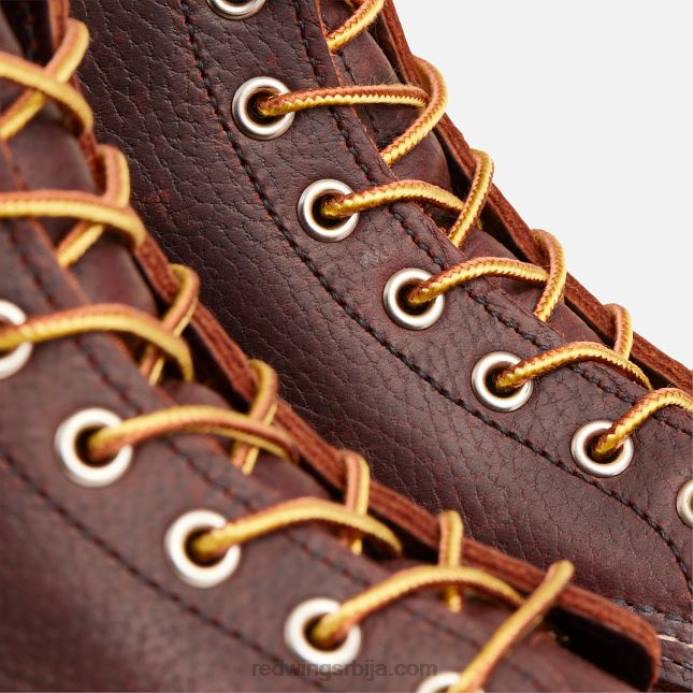 бриар DHPH174 Red Wing Херитаге - стиле 877 8-инчне класичне моц мушке 8-инчне чизме од старе коже