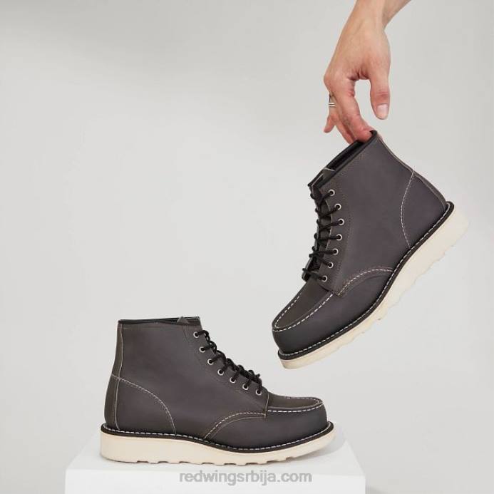 камен DHPH196 Red Wing Херитаге - стиле 3425 цлассиц моц женске кратке чизме од кестењасте старе коже