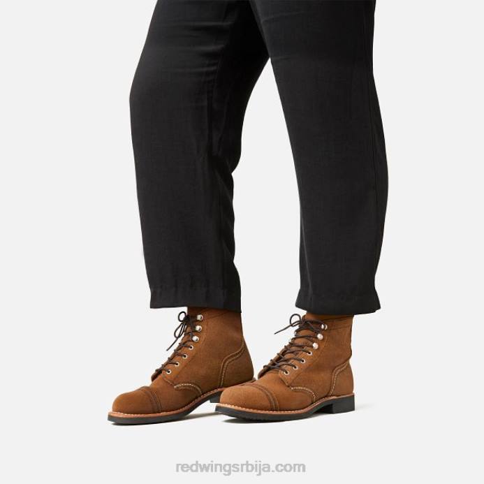 каранфилић DHPH186 Red Wing Херитаге - стиле 3375 6-инчне класичне моц женске кратке чизме од старе коже