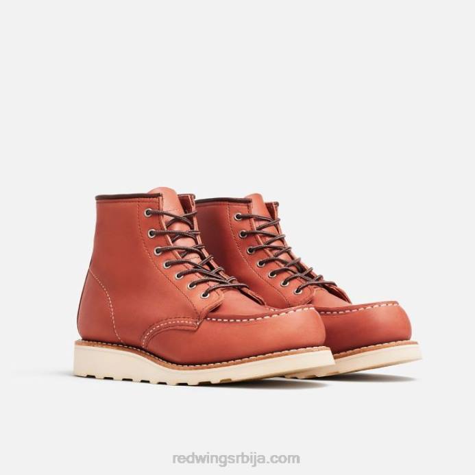 кестењаста DHPH197 Red Wing стил 97669 памучна крпа преко обојене чарапе унисек чарапа у мешавини памука