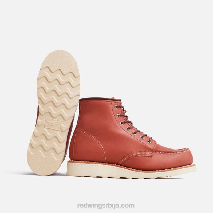 кестењаста DHPH197 Red Wing стил 97669 памучна крпа преко обојене чарапе унисек чарапа у мешавини памука