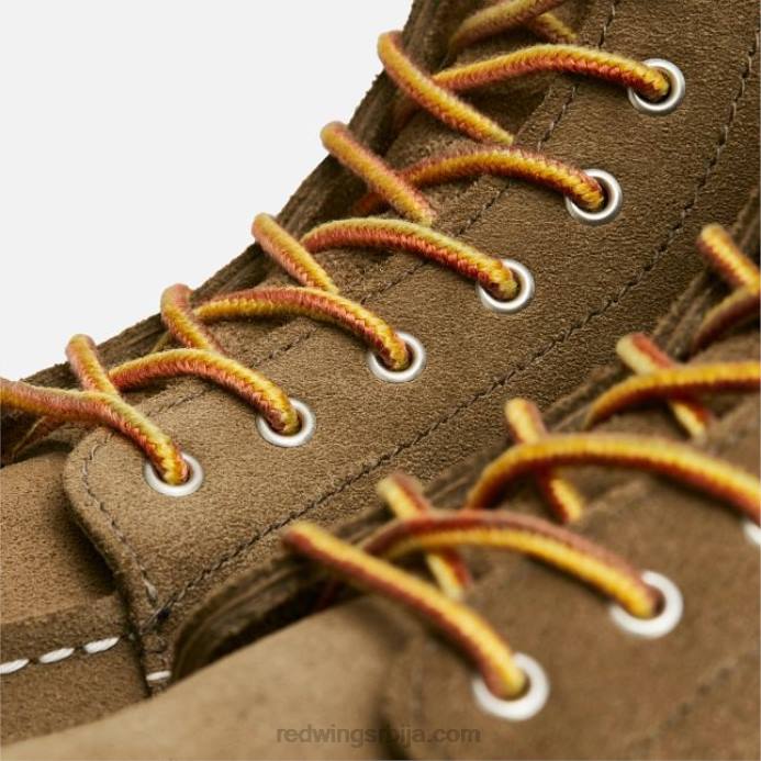 маслина DHPH195 Red Wing Херитаге - стиле 3417 6-инчне класичне моц женске кратке чизме од блеф коже