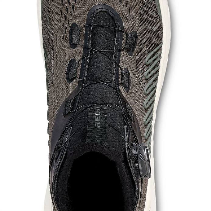 маслина DHPH2 Red Wing стиле 97518 папуче од платна од антилоп мушке мокасинке обложене платном