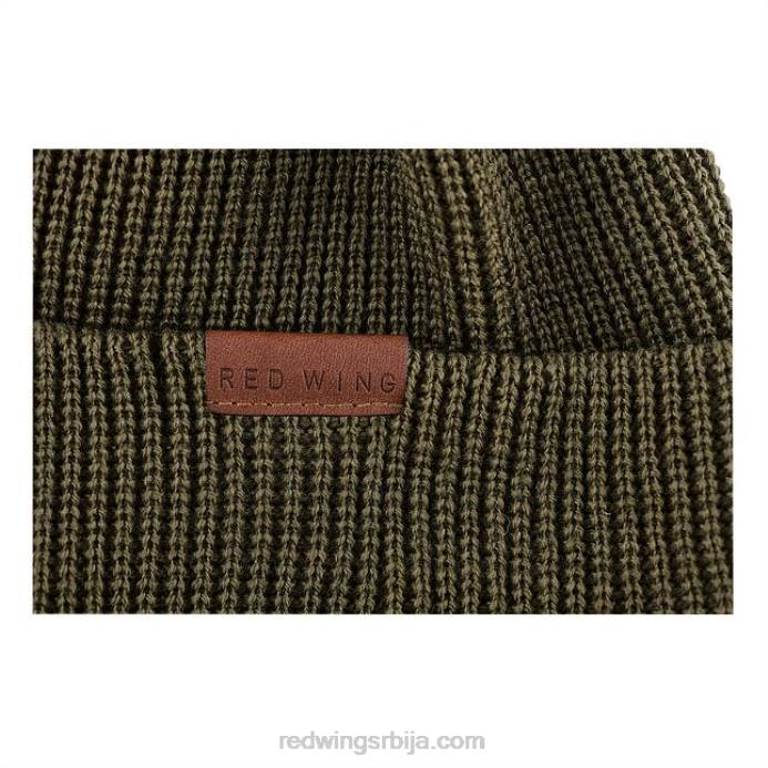 маслина DHPH268 Red Wing плетена капа од мерино вуне стил 97492 унисекс плетена капа од мерино вуне