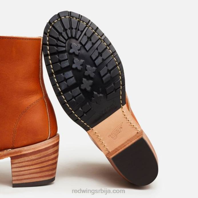 оро DHPH180 Red Wing Херитаге - стиле 3405 цлара женске чизме са потпетицом од ивице коже