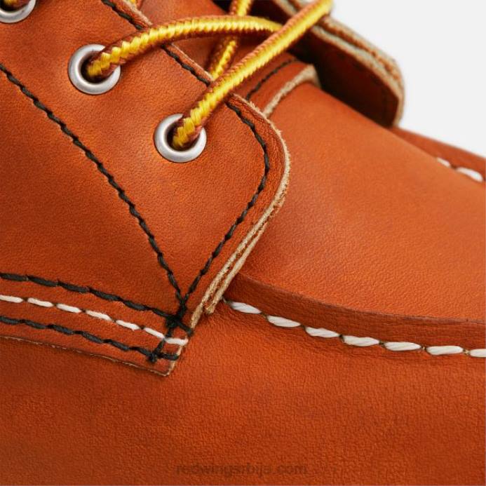 оро DHPH187 Red Wing Херитаге - стиле 3373 6-инчна класична моц женска кратка чизма од ивице коже