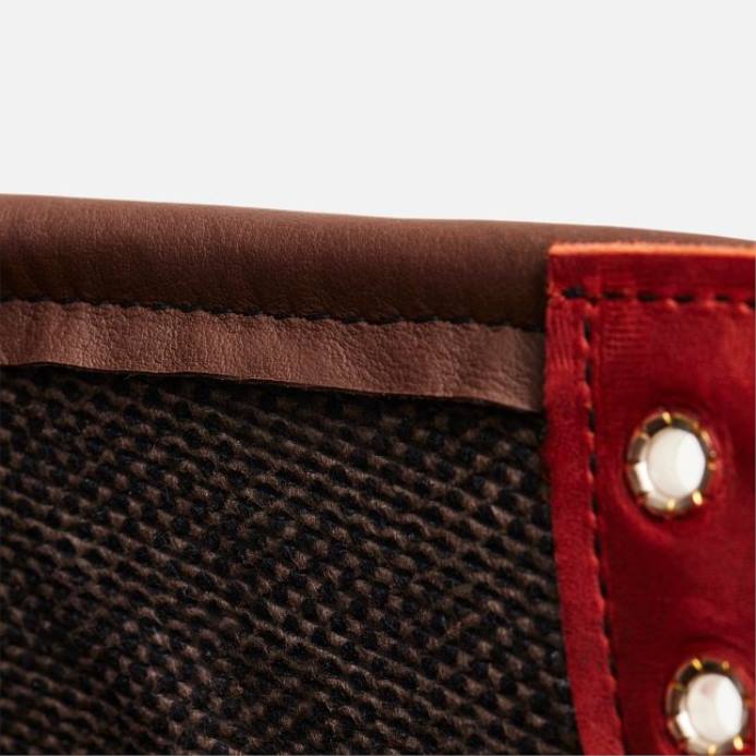 руссет DHPH171 Red Wing Херитаге - стиле 1907 цлассиц моц мушке чизме од 6 инча од грубе и чврсте коже