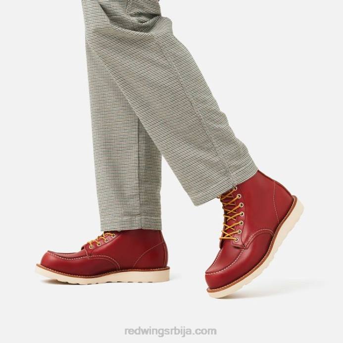 руссет DHPH176 Red Wing Херитаге - стиле 8849 цлассиц моц мушке чизме од 6 инча од преријске коже